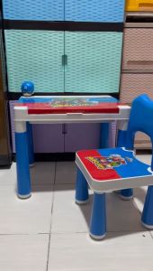 SET MEJA DAN KURSI ANAK NAIBA KARAKTER LUCU 1251 MEJA KURSI SET BELAJAR ANAK