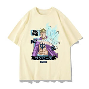 ONE PIECE Animation New Joint T-shirt 2025 Summer Mens and Womens American Trend Loose Casual Parent-child Short-sleeved Top