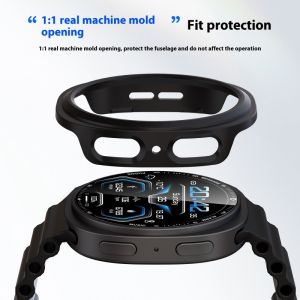 PC Hollow Case 40mm 44mm 46mm Cover Protective Bumper All-Around for Samsung Galaxy Watch 8/8 Classic Accessories