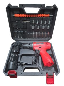 Mitsushi 12V Double Speed Li-ion Battery with LED Power Indicator Rechargeable Cordless Drill Driver with Accessories Kit