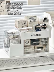 Multi-functional Desk Organizer Storage Box
