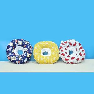 Vòng cổ chống liếm cho mèo 3 size XS S M nhồi bông êm ái