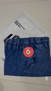 Rok Jeans Cargo Panjang Ukuran Jumbo Jens Denim Wash Snow Kargo Kekinian