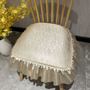 Rustic American Style Dining Table Chair Pads Four Seasons Universal Non-Slip Home Use French Luxury European Windsor Chair Seat Cushion