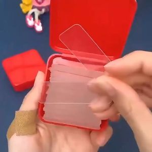 TLE 60 pcs/Box Double sided nano tape pelekat kalis air di dinding tiada jejak kiri boleh dibasuh pepejal dua sisi mudah disimpan (dalam stok)