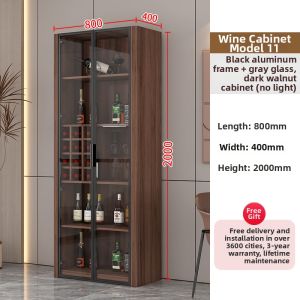 HANYUAN | Home Storage Display Cabinet Glass