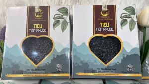 Tiêu Sẻ Trimico - Đặc Sản Tiên Phước Quảng Nam - Hộp 100gam 200gam 500gam - Nguyên Hạt Sấy Khô Chuẩn Ẩm - Không Chất Bảo Quản - Sản Phẩm Chính Hãng