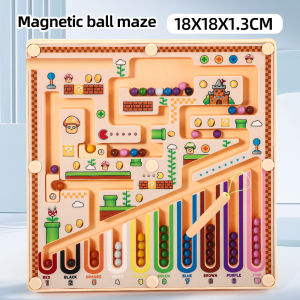 A Magnetic Maze Advanced Puzzle Toy for Children Mathematical Logic Thinking Classification Cognitive Education Early Learning Visual and Intellectual Development Hands-On and Brain-Engaging