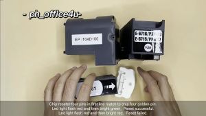 For Epson T6716 T6715 T04D1 T3661 Epson T6716 T6715 T04D1 T3661 Maintenance Box Chip Resetter