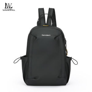 LouisWill Fashion Backpack Mens Chest Bag Waterproof Film Backpack Mini Travel Backpack Business Laptop Backpack Large Capacity Casual Backpack Student Backpack Multifunctional Backpack