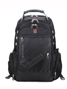 Large Capacity Casual Travel Mens Backpack with Laptop Compartment Military Knife Double Shoulder Bag Business Leisure Student Bookbag