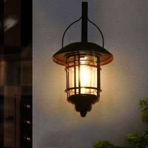 JeeYee Garden Decoration Solar Wall Light Solar Gate Light Portabla Lamp Outdoor Waterproof for Garden Courtyard Patio