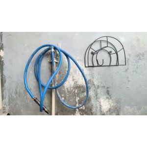 Rak Gantungan Selang Air Besi - Rak Selang Dinding Tahan Karat untuk Kebun Taman & Rumah