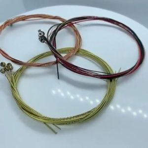 6 ชิ้น/เซ็ต สายกีตาร์อะคูสติก กีตาร์อะคูสติก สายกีตาร์ สายกีตาร์โปร่ง สายกีต้า