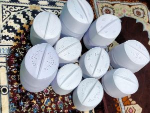 PECI PUTIH POLOS / PECI ASSAGOFAH / PECI DEWASA / PECI ANAK / PECI BAYI / PECI SANTRI