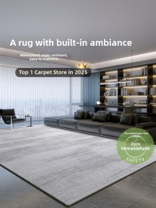 BOZK | Luxury Silent Italian Minimalist Living Room Carpet