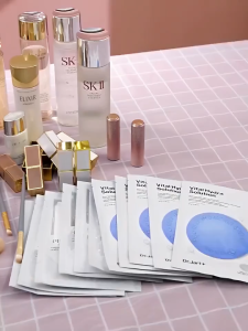 SHENAR KOSMETIK STORAGE KOTAK PENYIMPAN BEAUTY CASE KOTAK MAKE UP RAK KOSMETIK FLIP COVER ORGANIZER 3 LACI TEMPAT MAKE UP RAK KOSMETIK SUSUN - BISA COD