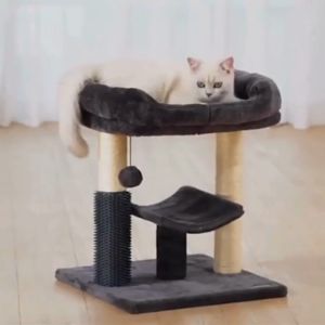 คอนโดแมว AH4 ที่ฝนเล็บแมว แท่นฝนเล็บ ของเล่นสำหรับน้องแมว