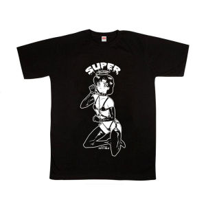 Bandai | Summer 2026 Sailor Moon Yamami Mizino "Dark Punk" Street Trend Theme 100% Cotton Printed Loose T-shirt for Boys and Girls