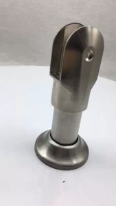 10cm Cubical Toilet Kaki Stainless Kaki Kubikal Partisi Kaca Restroom Partition Support Foot