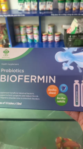 Men Vi Sinh Biofermin Bổ Sung Bào Tử Lợi Khuẩn 14 Ống – Cải Thiện Tiêu Hóa Tăng Đề Kháng