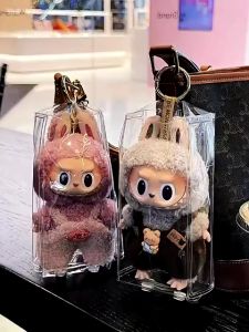 กระเป๋าใส่labubu ลาบูบู้ มาการอง Free💕 สายรัดพวงกุญแจ *ถุงใส ตุ๊กตา