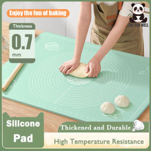 Silicone Kneading Pad Non-Stick Surface Rolling Dough Mat With Scale Kitchen Cooking Pastry Sheet Oven Liner Bakeware