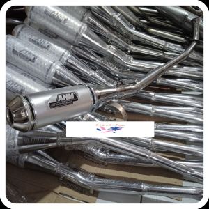 {TERBARU} Knalpot Racing AHM JUPITER MX OLD JUPITER MX NEW Full Crome