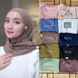 BEST SELLER Hijab segitiga instan jersey terbaru / Jilbab instan segitiga jersey simple / Kerudung segitiga instan viral kekinian