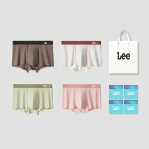 Lee | Antibacterial Premium Cotton Mens Boxer Briefs