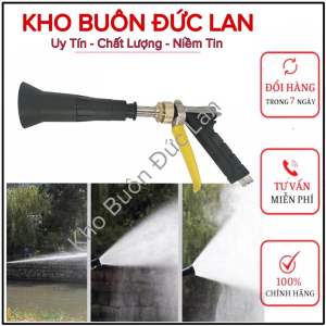 Súng Phun Thuốc Trừ Sâu Loa Kèn Mặt Sứ Cao Cấp Tưới Cây Rửa Xe - Phun Thuốc