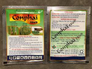 Hộp 10 gói Thuốc trừ rầy nâu hại lúa Conphai 10wp.
