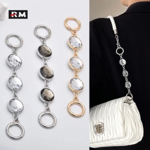 [Premium Model]Bag Extension Chain Luggage Hardware Accessories Extended Shoulder Strap Short Chain Underarm Bag To Messenger Bag Shoulder Strap Extension Metal Spring Buckle Chain