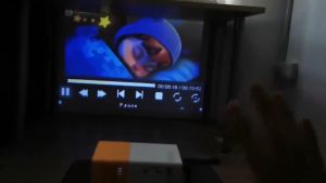 YG-300 Mini portable led Projector Portable Video Movie Projector Beamer with HDMI USB TF Card AV for Home Bedroom Living Room Small Desktop Projector