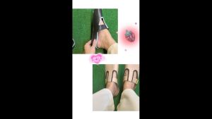 Sandal Wanita Bapau Jelly Karet New Slip On Import Motif Gesper Hak Rendah Empuk Elastis Terbaru