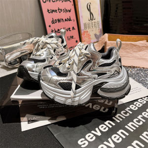 Giày Thể Thao Đế Dày Thường Ngày Cho Nữ Giày Thể Thao Màu Hồng Cao Cấp Giày Thể Thao Đế Xuồng Đế Cao Su Mùa Hè 2025