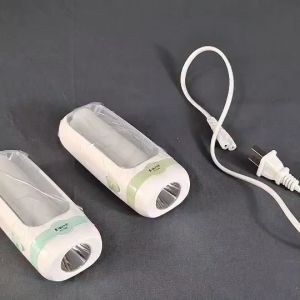 ไฟฉาย 2in1 ไฟตั้งโต๊ะ LED  900mAh ปรับความสว่างได้ 2 ระดับ พร้อมสายชาร์จ2รู ส่องสว่าง พกพาสะดวก ประหยัดพลังงาน