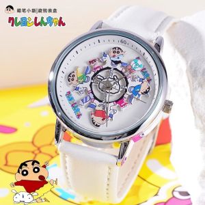 Crayon shin-chan สาวๆ ดู นาฬิกาดิจิตอล กันน้ำ การ์ตูน น่ารัก