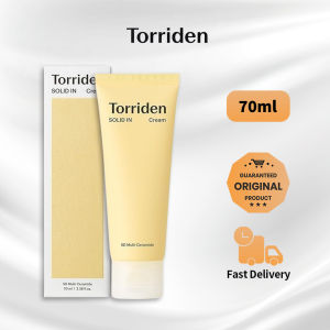 [SG Genuine] Torriden SOLID-IN Ceramide Cream Moisturizer for Strengthening Skin Barrier 70ml