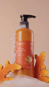 Gel tắm Dưỡng sáng da Mờ thâm COCOON Nghệ Hưng Yên 500ml - TD Shop