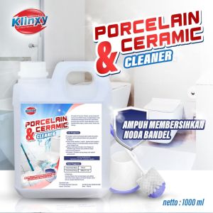 Pembersih Kerak Keramik dan Porselen Ampuh Free Kuas - KLINXY Porcelain & Ceramic Cleaner