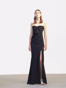 Designer Early Autumn Pleated Style Strap Dress