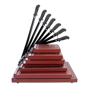 กระดาษ เครื่องตัด แบบไม้ A5-A4 ใบมีดคม 1เดือน นอกจากประกัน ที่ตัดกระดาษ Paper Cutter HOME&OFFICE