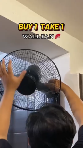 Kipas dinding 16 inci 5 bilah 3 kelajuan StrongWind kipas dinding perindustrian kuat Motor tembaga teras MOTOR kipia dinding