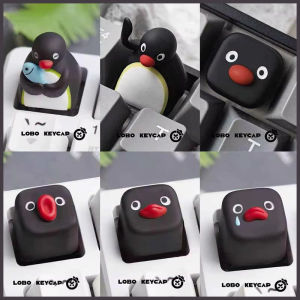 52TOYS | Cute Penguin Image Pingu Series Personalized Mechanical Keyboard Keycaps Esc Resin Material Customization Periphery Fun Gifts