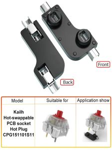 10/30/70/110pcs Kailh Hot Swapping PCB Socket Mechanical Keyboard Hot Swap Dock for Outemu Cherry MX Switches DIY Connector