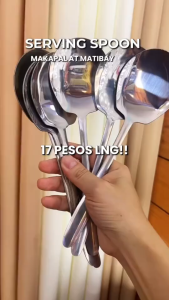 Large Size Stainless Steel Soup Spoon Public Sharing Spoon for Restaurants Home Dinner Party