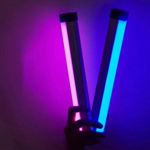 32cmRGB Tube Light USB Rechargable LED Fill Light Stick For  Live Streaming Video Disco Party Photo ambient light stick flashing