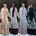 gamis Melayu by M nabil azkiya homedress polka by ani syari. 