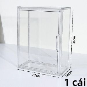 Tổ chức Bàn Làm Việc Dung Lượng Lớn Chống Bụi Trong Suốt Acrylic